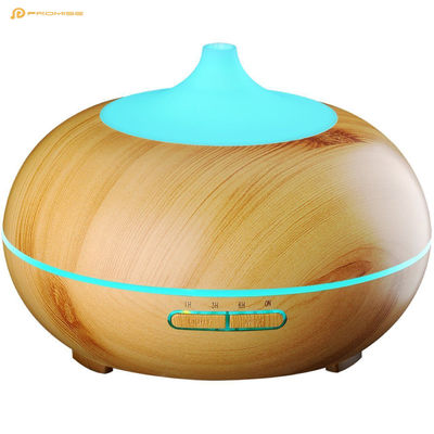 300ml Ultrasonic Perfume Wooden Aroma Humidifier Night Light Essential Oil Diffuser